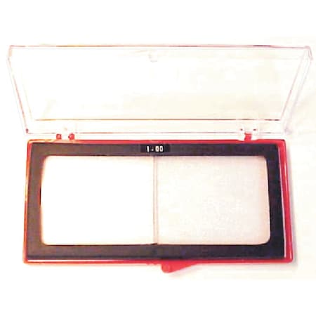 Glass Magnifier Lens, 2 X 4-1/4, 1.00 Magnification